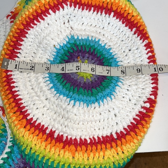 🌈Handmade Crocheted shoulder bag - Picture 12 of 14